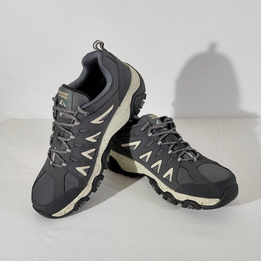 New SKECHERS OUTDOOR Men's US 13 / EUR 47.5 Air Cooled Memory Foam Hiking Shoes